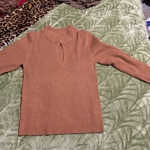 Women's Tan Sweater
